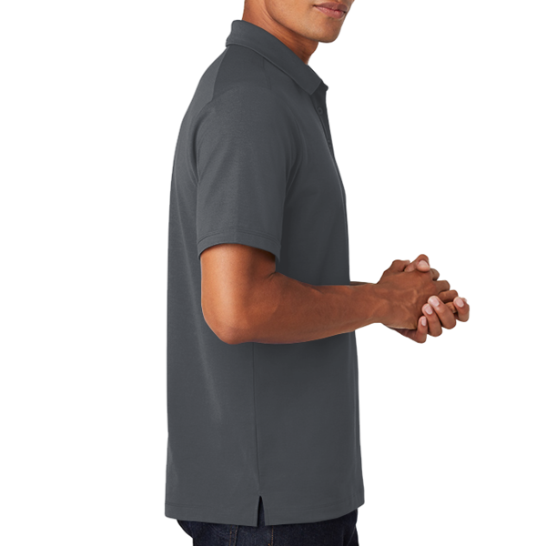 OGIO Limit Polo, Diesel Grey, Right Sleeve view
