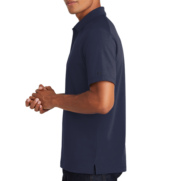 OGIO Limit Polo, Navy, Left Sleeve view