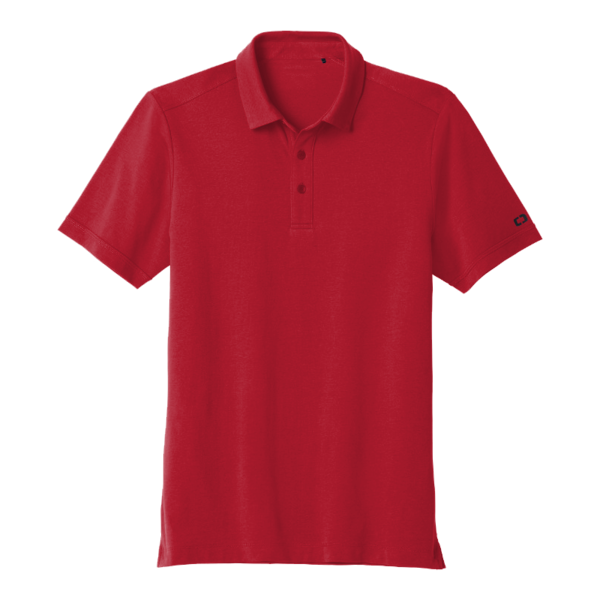 OGIO Limit Polo, Signal Red, Front view