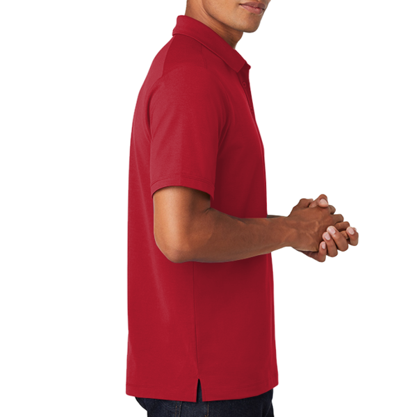 OGIO Limit Polo, Signal Red, Right Sleeve view