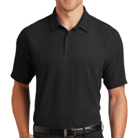 OGIO Onyx Polo, Blacktop, Front view