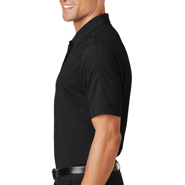 OGIO Onyx Polo, Blacktop, Left side view