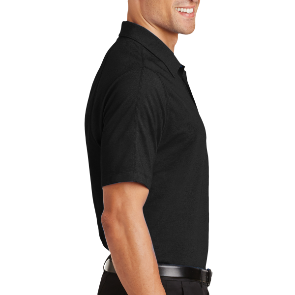 OGIO Onyx Polo, Blacktop, Right side view
