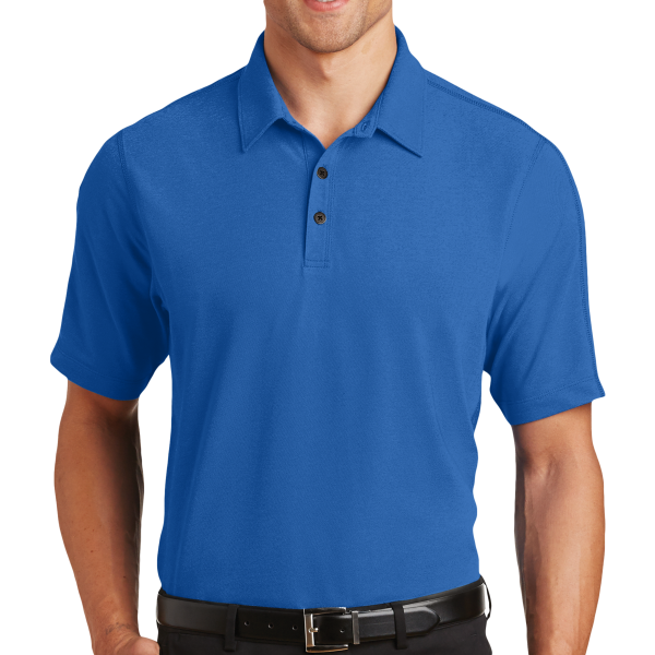 OGIO Onyx Polo, Electric Blue, Front view