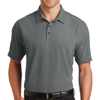 OGIO Onyx Polo, Petrol Grey, Front view