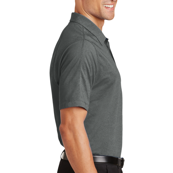 OGIO Onyx Polo, Petrol Grey, Right side view