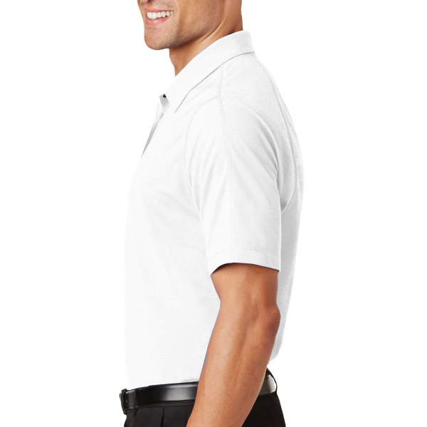 OGIO Onyx Polo, White, Left side view