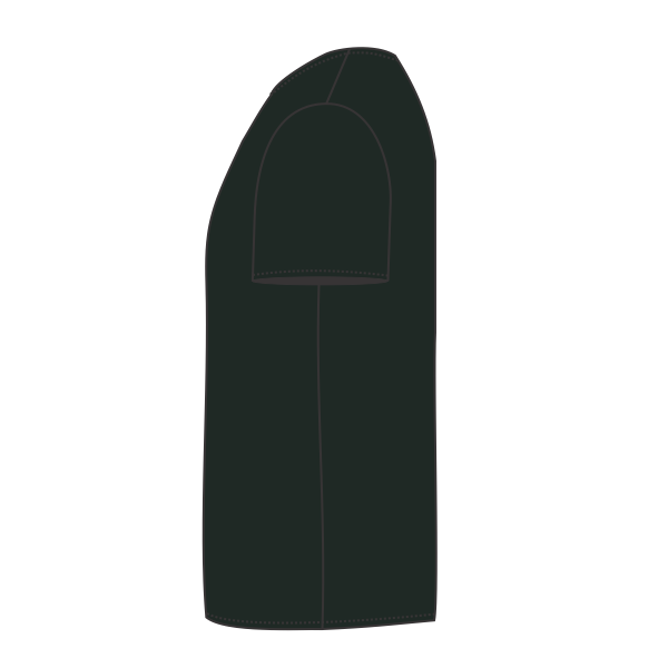 OGIO Pulse Crew, Blacktop, Left Sleeve view
