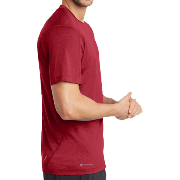 OGIO Pulse Crew, Ripped Red, Right Sleeve view