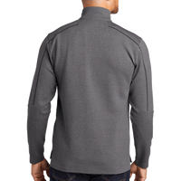 OGIO Transition 1/4 Zip, Blacktop Heather, Back view
