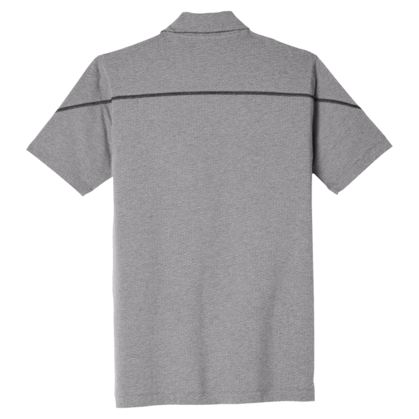 OGIO Tread Polo, Grey Heather, Back view