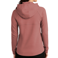 OGIO Women's Bolt Full Zip Hoodie, Deep Rose, Back view
