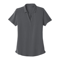 OGIO Women's Limit Polo, Diesel Grey, Front view