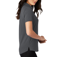 OGIO Women's Limit Polo, Diesel Grey, Right Sleeve view