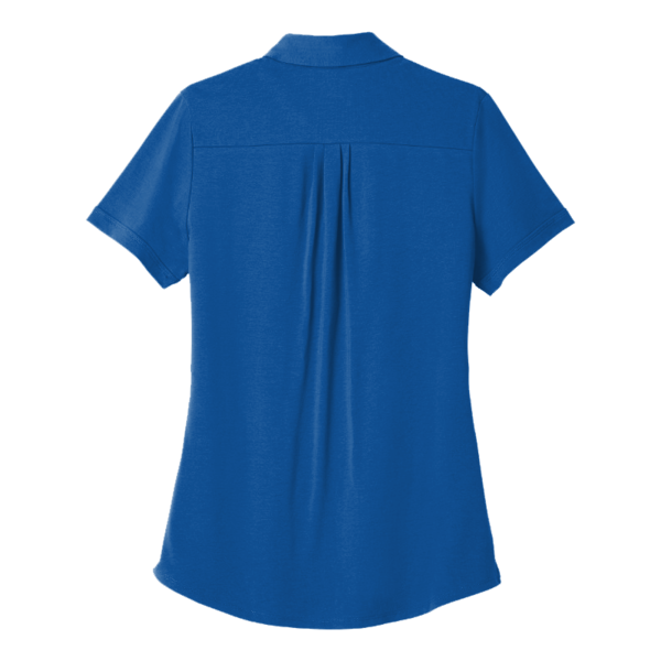 OGIO Women's Limit Polo, Force Blue, Back view