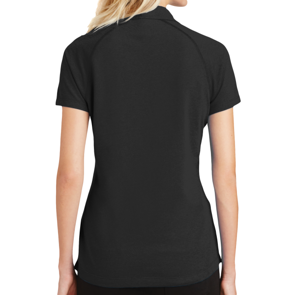 OGIO Women's Onyx Polo, Blacktop, Back view