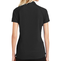 OGIO Women's Onyx Polo, Blacktop, Back view