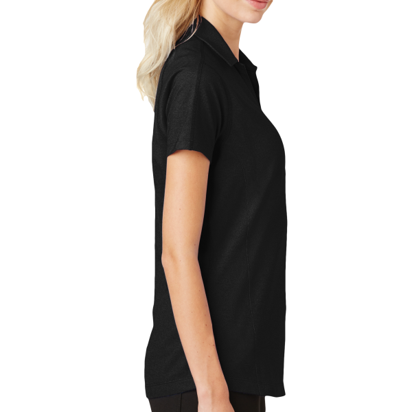 OGIO Women's Onyx Polo, Blacktop, Right side view