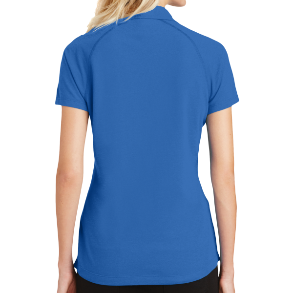 OGIO Women's Onyx Polo, Electric Blue, Back view