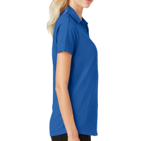 OGIO Women's Onyx Polo, Electric Blue, Right side view