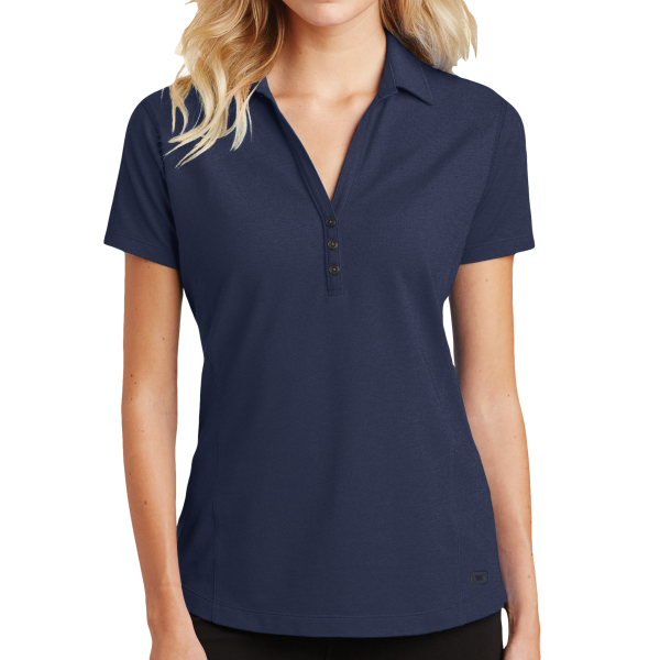 OGIO Women's Onyx Polo, Navy, Front view