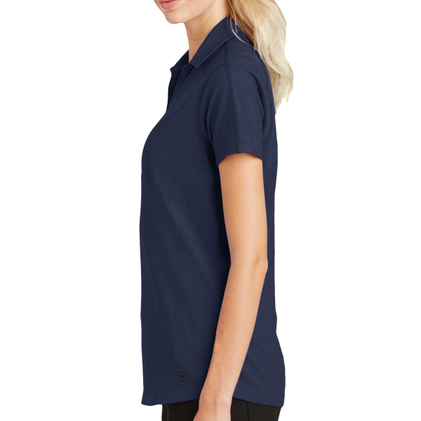OGIO Women's Onyx Polo, Navy, Left side view