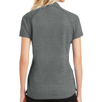 OGIO Women's Onyx Polo, Petrol Grey, Back view