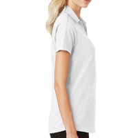 OGIO Women's Onyx Polo, White, Right side view
