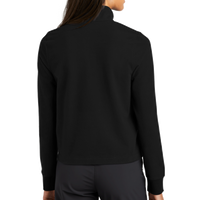 OGIO Women's Outstretch Full Zip, Blacktop, Back view