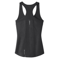 OGIO Women's Racerback Pulse Tank, Blacktop, Back view