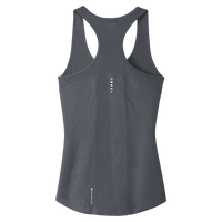 OGIO Women's Racerback Pulse Tank, Gear Grey, Back view