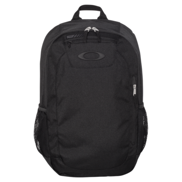 Oakley 20L Enduro Backpack, Blackout, Front view