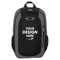 Oakley 20L Enduro Backpack, Grigio Scuro, Front view, Mockup