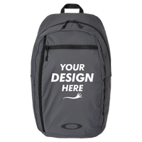 Oakley 22L Sport Backpack, Forged Iron, Front view, Mockup