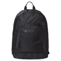 Oakley 23L Nylon Backpack, Blackout, Front view