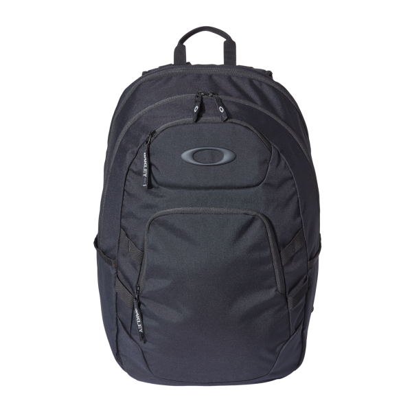 Oakley 24L Gearbox 5-Speed Backpack, Black / Black, Front view