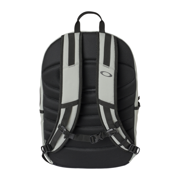 Oakley 24L Gearbox 5-Speed Backpack, Stone Grey / Stone Grey, Back view
