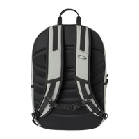Oakley 24L Gearbox 5-Speed Backpack, Stone Grey / Stone Grey, Back view