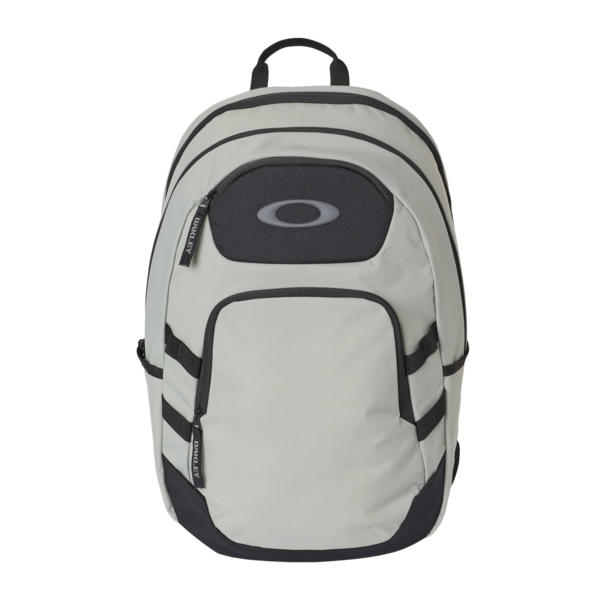 Oakley 24L Gearbox 5-Speed Backpack, Stone Grey / Stone Grey, Front view