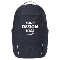 Oakley 28L Sport Backpack, Team Navy, Front view, Mockup