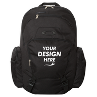 Oakley 30L Blade Backpack, Blackout, Front view, Mockup