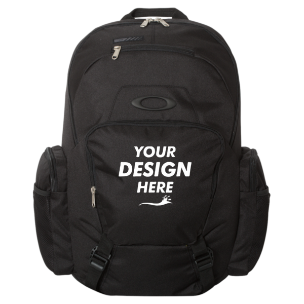 Oakley 30L Blade Backpack, Blackout, Front view, Mockup