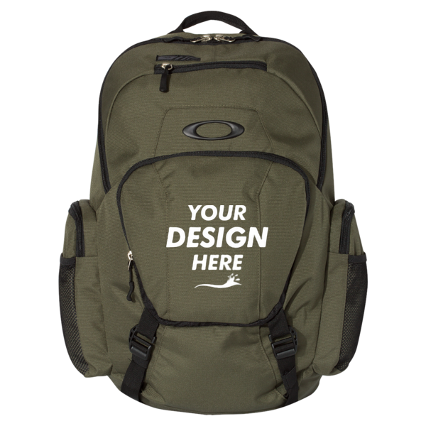Oakley 30L Blade Backpack, Dark Brush, Front view, Mockup