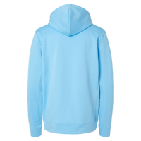 Oakley Men's Team Issue Hydrolix Hooded Sweatshirt, Carolina Blue, Back view