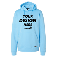 Oakley Men's Team Issue Hydrolix Hooded Sweatshirt, Carolina Blue, Front view, Mockup