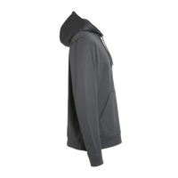 Oakley Men's Team Issue Hydrolix Hooded Sweatshirt, Forged Iron, Right Sleeve view