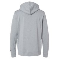 Oakley Men's Team Issue Hydrolix Hooded Sweatshirt, New Granite Heather, Back view