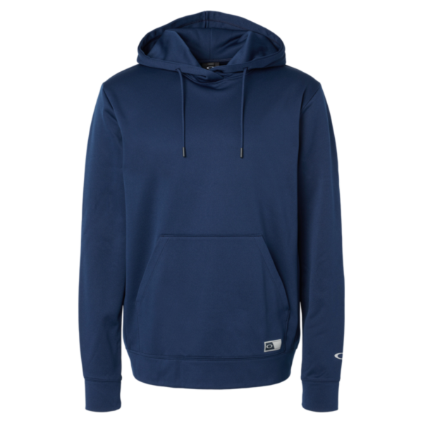 Oakley Men's Team Issue Hydrolix Hooded Sweatshirt, Team Navy, Front view
