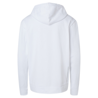 Oakley Men's Team Issue Hydrolix Hooded Sweatshirt, White, Back view