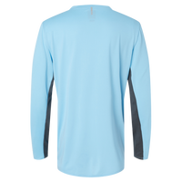 Oakley Men's Team Issue Hydrolix Long Sleeve T-Shirt, Carolina Blue, Back view
